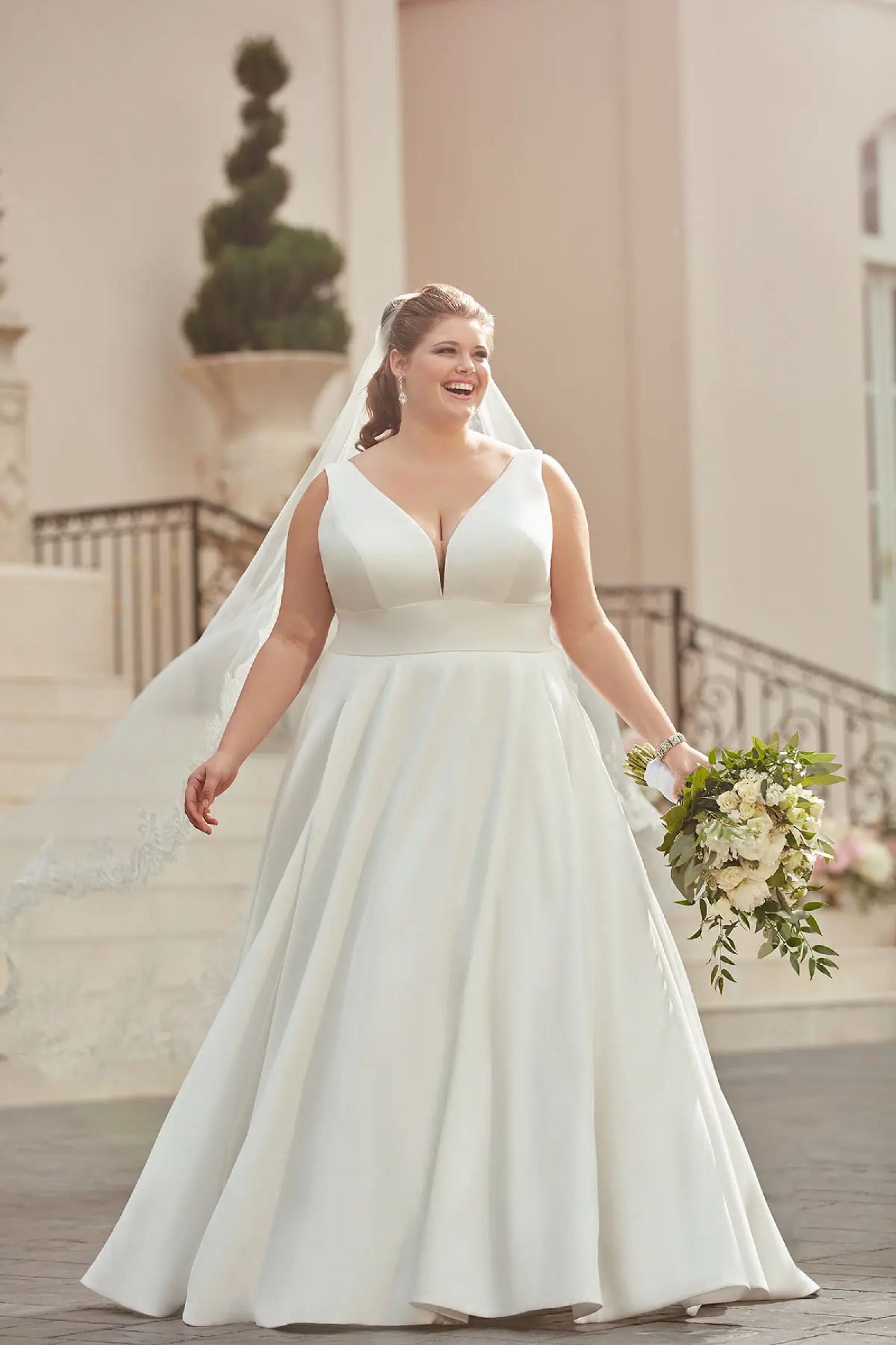 plus size wedding dress