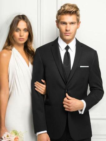 Style Michael Kors Black Sterling Wedding Suit Jim's Formal Wear #3 thumbnail