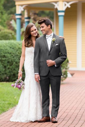 Style Michael Kors Steel Gray Sterling Wedding Suit Jim's Formal Wear #2 thumbnail