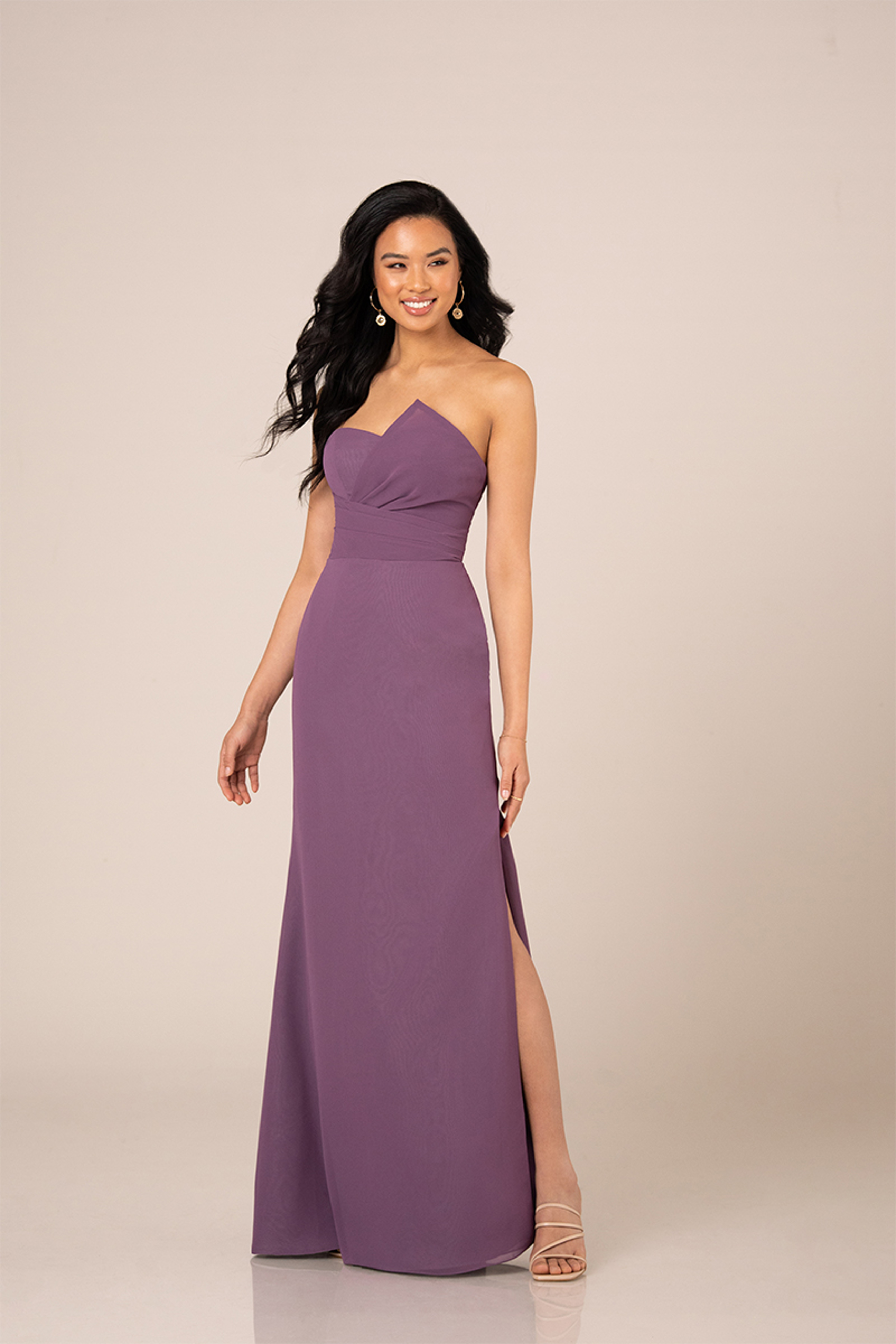 Teal and Purple Bridesmaid Dresses